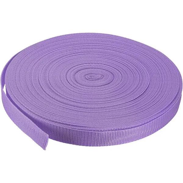 Heavyweight Polypropylene Webbing Strap Strapping Bands, For Outdoor | Harfington, Violet / 1pcs