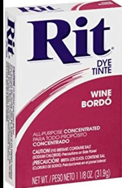 OliandOla Rit Fabric Dye Powder Concentrate Dye - Wine