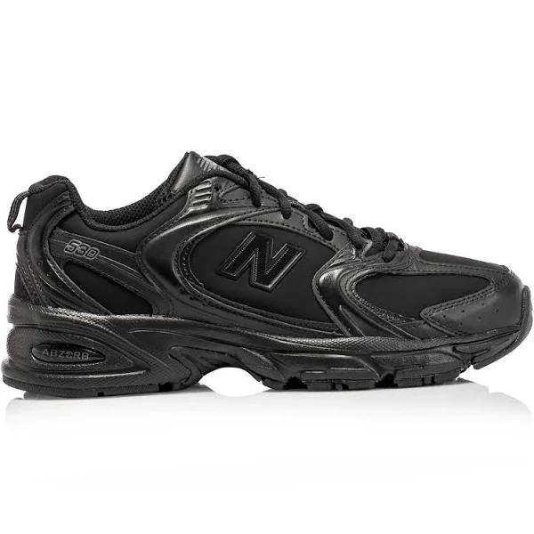 New Balance Unisex 530 Black/Castlerock - Size 11