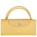 Longchamp Le Pliage S Green Canvas Travel Bag - Wheat in Wheat