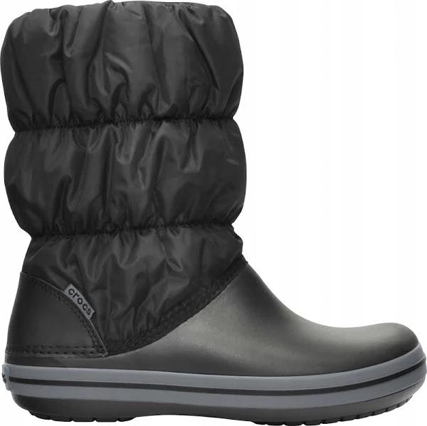 Crocs Black/Charcoal Winter Puff Boot