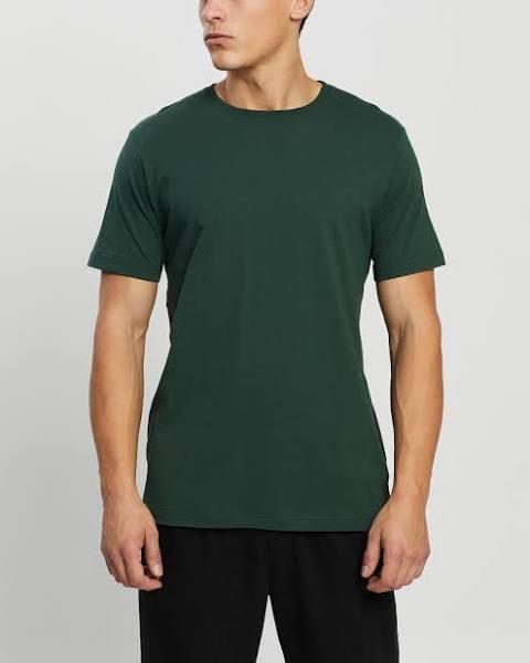 Mr Simple - Men's Green Basic T-shirts - Reginald Tee - Size L at The Iconic