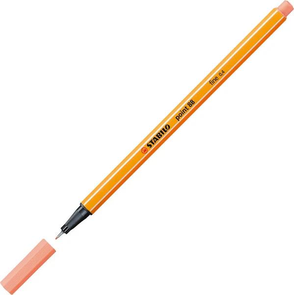 STABILO 88 Point Fineliner Pen Apricot