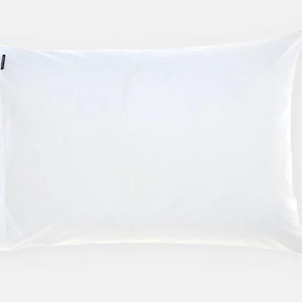 Linen House - White Standard - Vienna 300TC Cotton Percale Standard Pillowcase - Size One Size, Standard at The Iconic