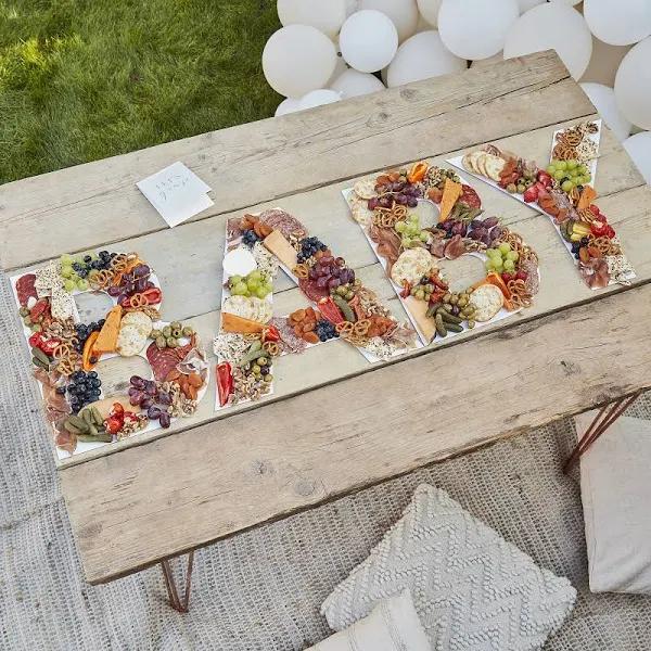 Ginger Ray White Baby Grazing Board