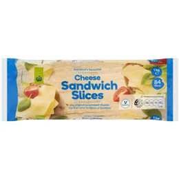 Woolworths Sandwich Cheese Slices 1kg