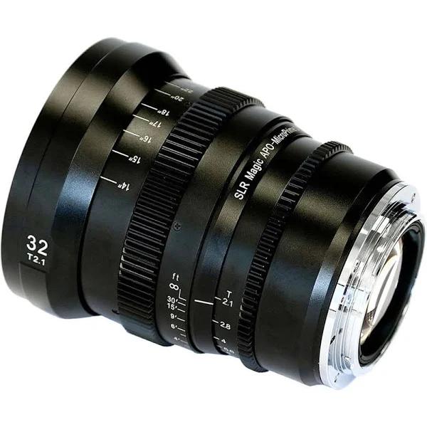 SLR Magic MicroPrime APO 32mm T2.1 Lens EF Mount