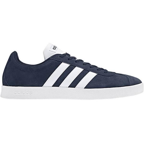 Adidas VL Court 2.0 Trainers Navy Blue White - 41(1/3)