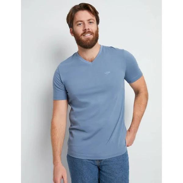 Rivers - Mens Tops - Short Sleeve Basic V-Neck Tee