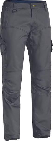 Bisley BPC6475 Engineered Ripstop Cargo Work Pants - Charcoal / 97S