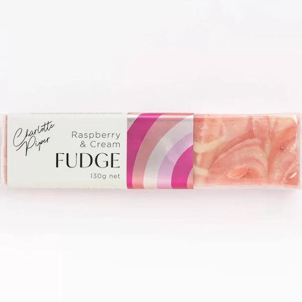 Charlotte Piper Raspberry & Cream Fudge 130g