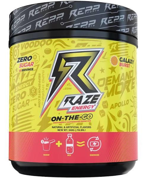 Raze Energy On The Go - 340g / 40 Serves Galaxy Burst