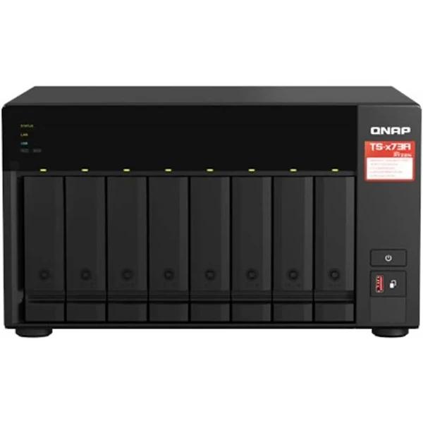 QNAP TS-873A-8G 8 Bay NAS AMD Ryzen Embedded V1500B 4-Core/8