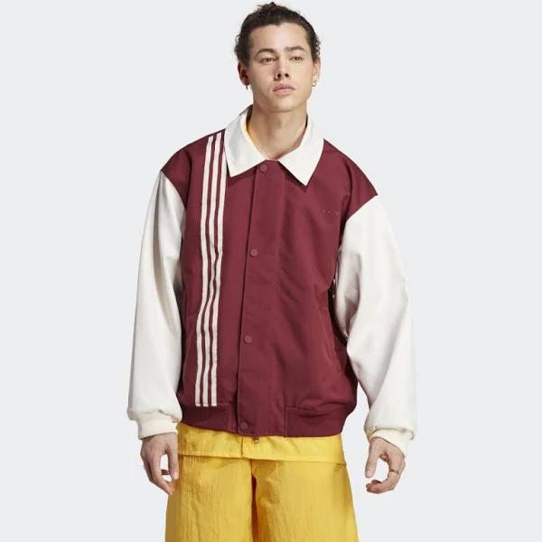 Adidas Metro Varsity Jacket Shadow Red - Size 2XL