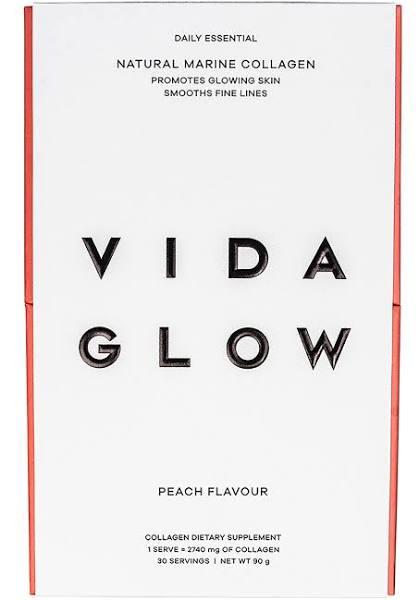 Vida Glow Natural Marine Collagen Sachets - Peach