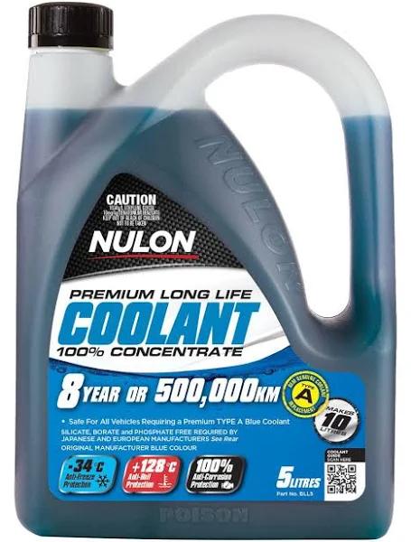 Nulon Blue Long Life Coolant Concentrate 5L