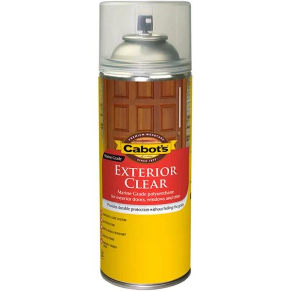 Cabot's 300g Clear Satin Exterior Spray Pack