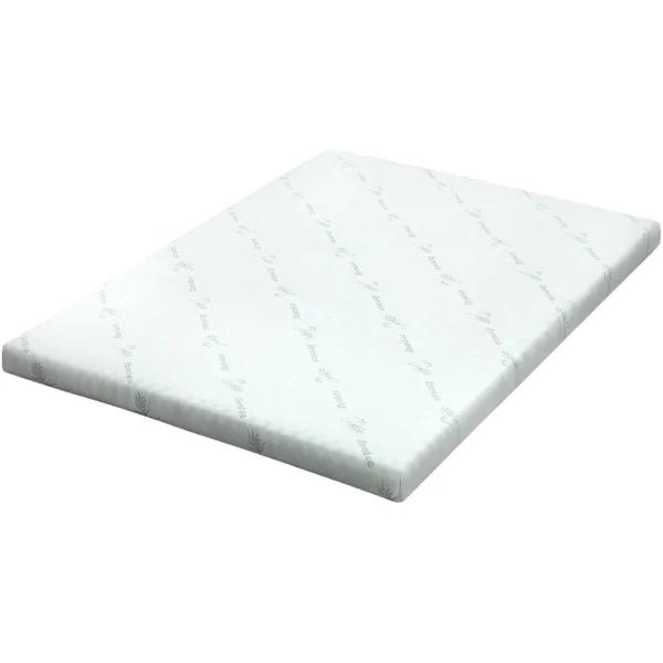 Giselle Bedding Cool Gel Memory Foam Mattress Topper Bamboo Cover 8cm King