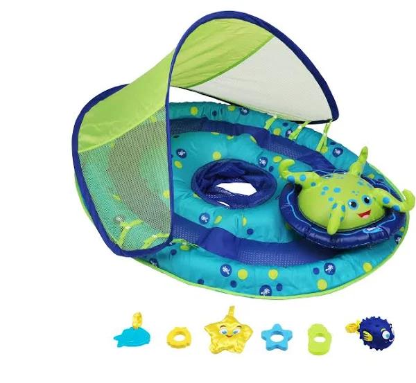 Swimways Baby Spring Float Activity Center with Canopy