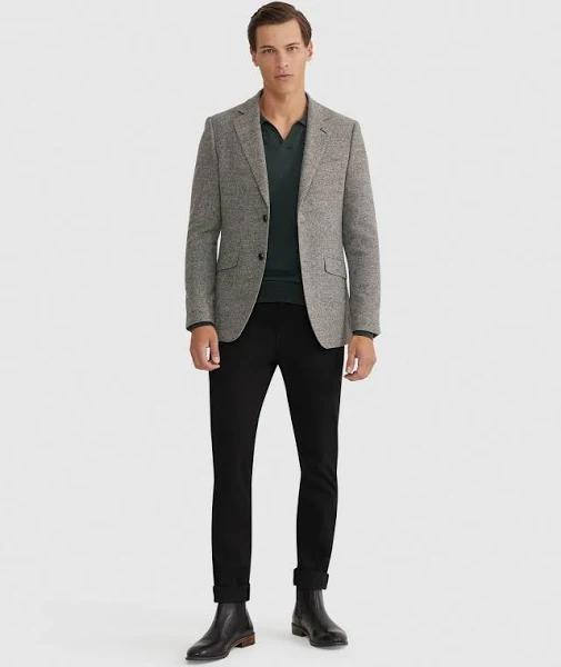 Oxford Blake Wool Rich Blazer in Grey Pale Grey XXL