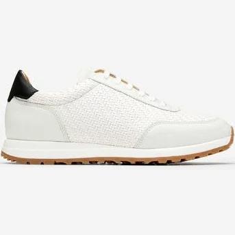 Calibre - Men's Woven Sport Sneaker Cream Combo - Size 44