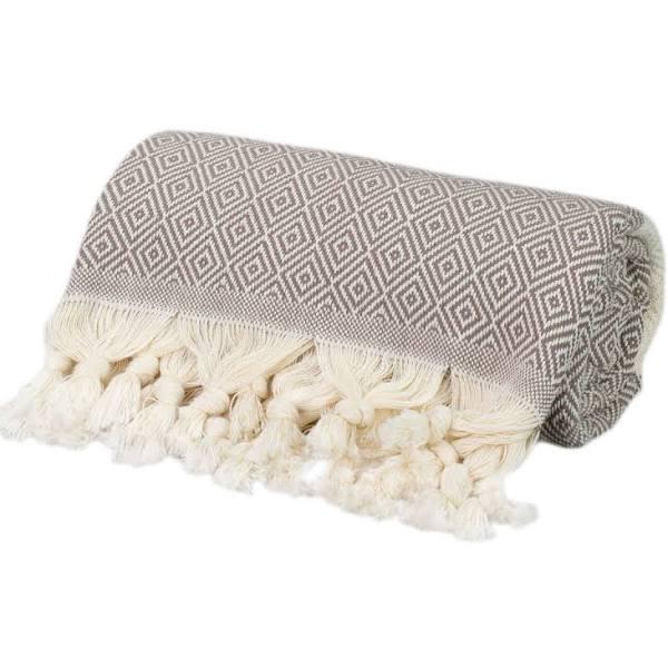 Tolu Turkish Towel in Brown