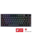 Asus ROG AZOTH/NXSW/PBT (Snow Switch) Gaming Keyboard, OLED Display,Snow Switch, 75 Keys, Tri-Mode Connection,