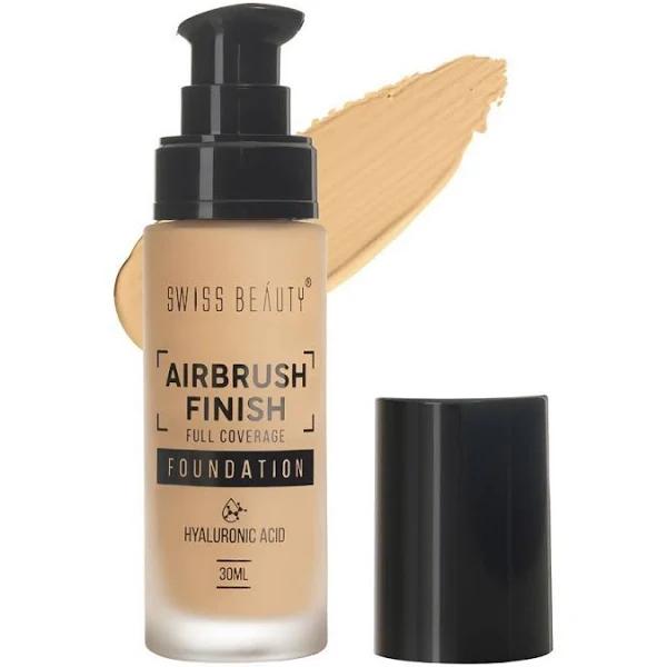 Swiss Beauty Airbrush Finish Full Coverage Foundation - Fair Ivory - 30 ml