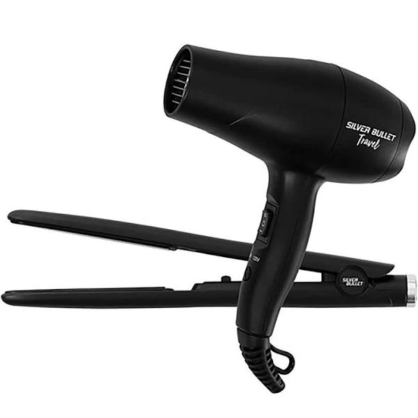 Silver Bullet Luxe Travel Set Black | Hair Dryer