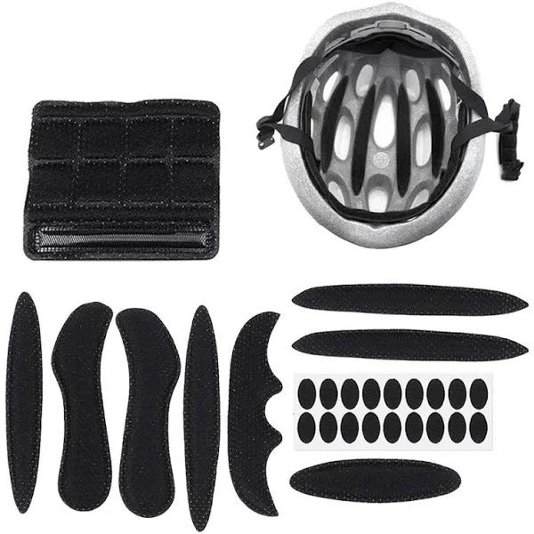 27pcs Universal Bicycle Cycling Helmet Padding Kit Bike Helmet Replacement Foam Pads Set