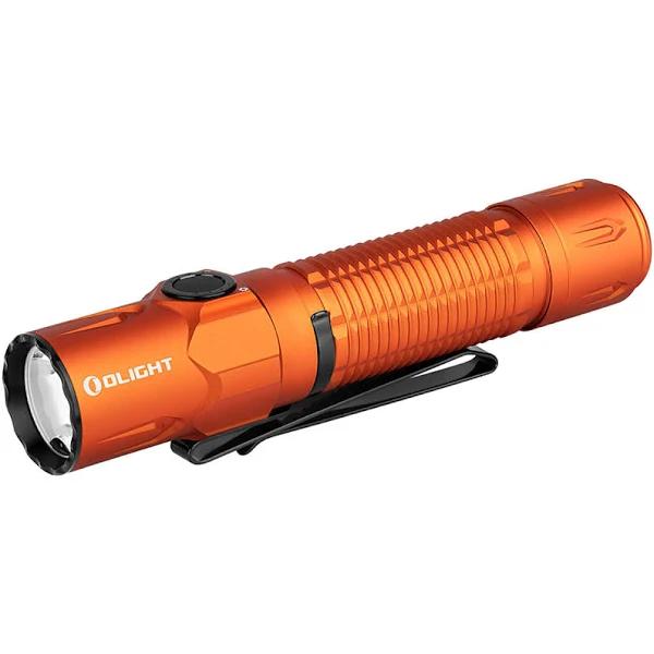 Olight Warrior 3S Tactical Rechargeable LED Flashlight, Orange