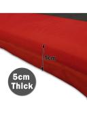 Bargene Double Self Inflating Mattress Sleeping Mat Air Bed Camping Hiking Joinable - Red