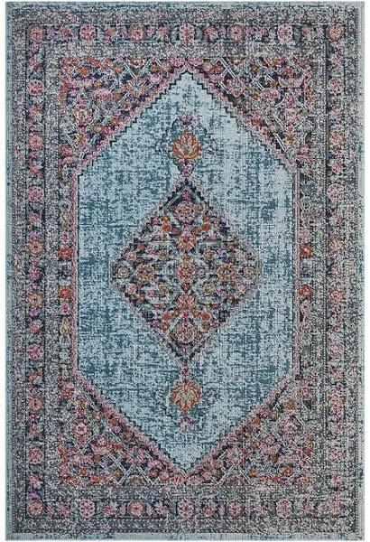 Whisper Diamond Blue Rug - 400X300CM