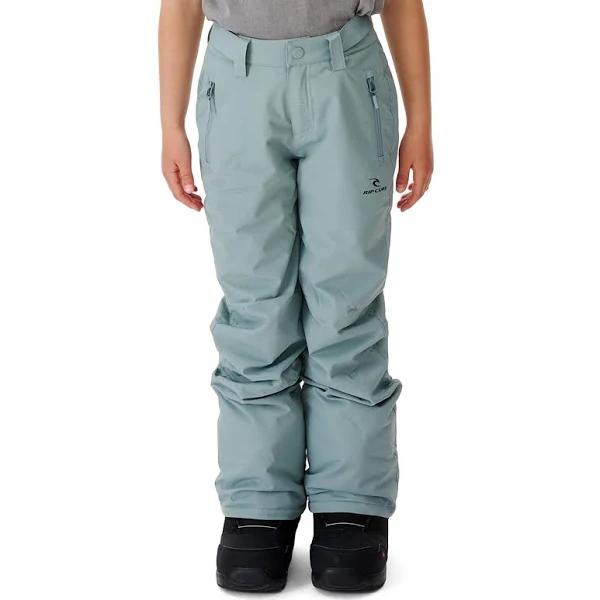 Rip Curl Olly Snow Pant Mineral Blue Size 12