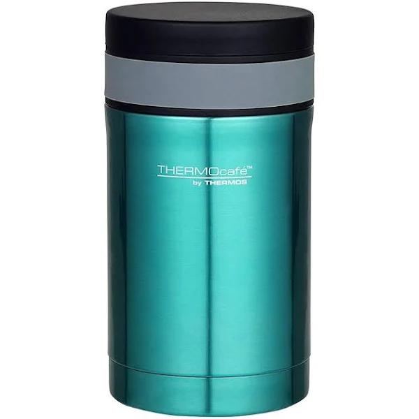 Thermos THERMOcafe Vacuum Insulated Food Jar With Spoon 500ml - Teal