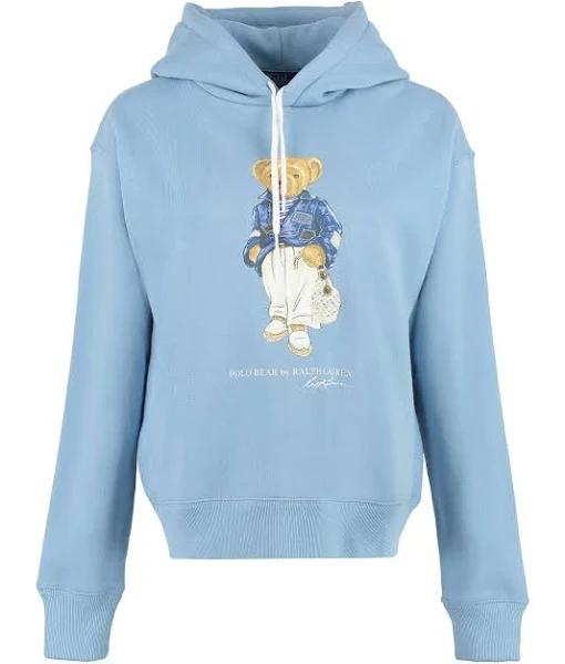 Polo Ralph Lauren Polo Bear Fleece Hoodie - Blue - L