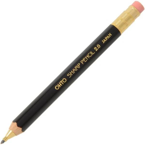 OHTO - Sharp - Mechanical Pencil - 2.0mm - Black