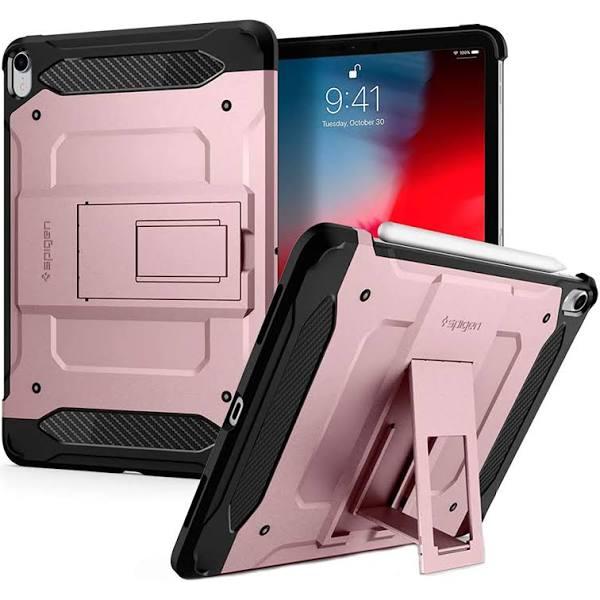 iPad Pro 11 2018 Case Genuine SPIGEN Heavy Duty Tough Armor Tech Cover Apple [Colour:Rose Gold]