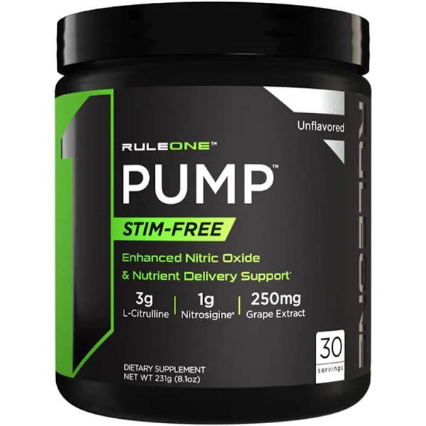 Rule 1 R1 Pump - 30 Serves - Unflavoured