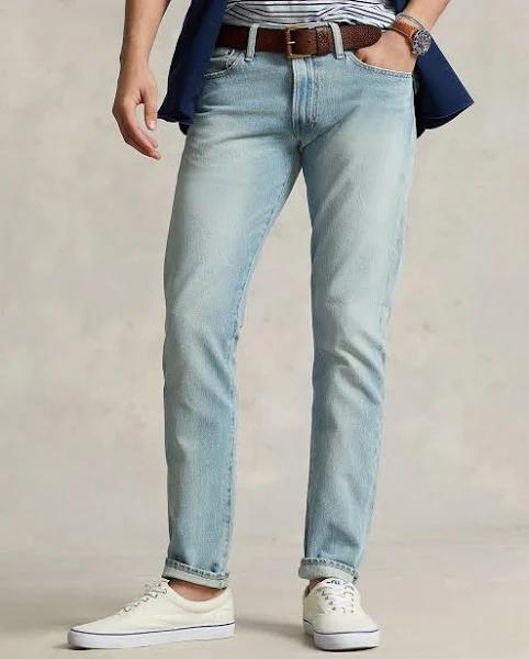 Polo Ralph Lauren - Slim Fit Jeans in Stone Wash