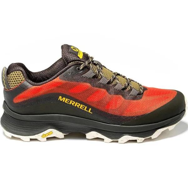 Merrell Moab Speed Shoes Black Red Yellow - 49