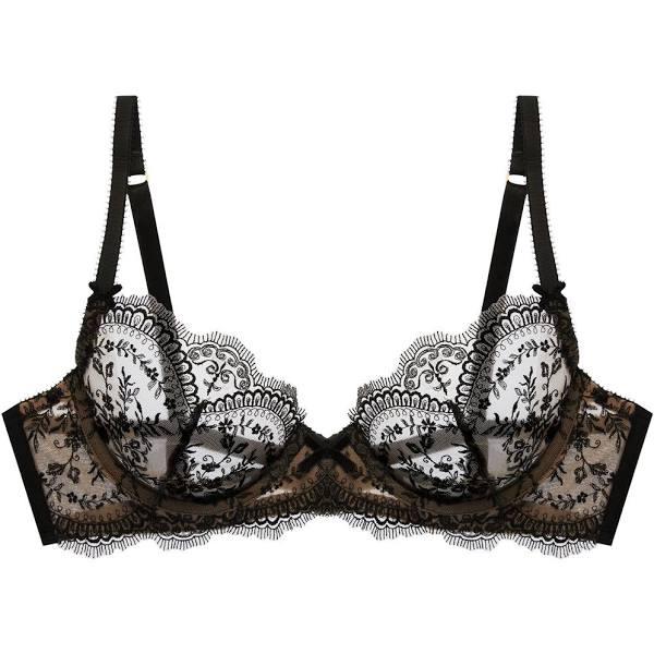 Dita Von Teese Severine Underwire Bra in Black 10 C