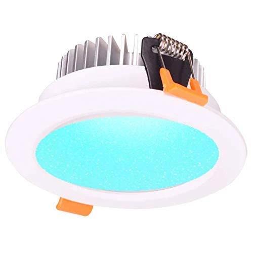 Smart Zigbee RGBW Led Downlight Kit Light Bulb Working With Echo Plus and Compatible Zigbee Bridge and Hub For Smart Home Automation Google Home