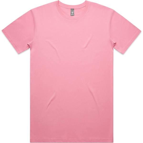 Mens Staple tee-Bubblegum, S / Bubblegum