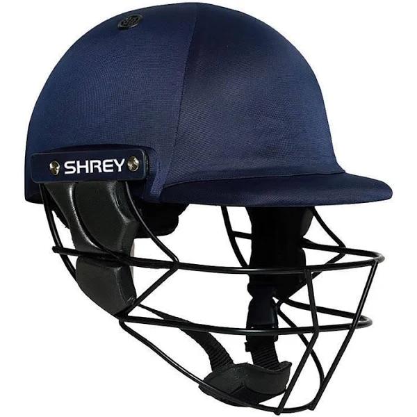 Shrey - Armor 2.0 Steel Cricket Helmet - Navy - Large