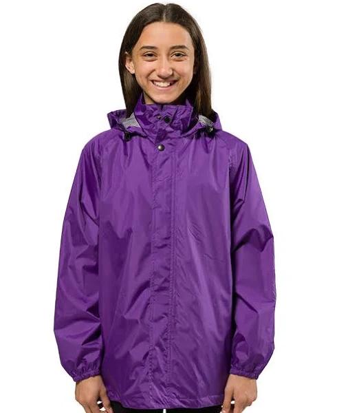 XTM Stash II Kids Rain Jacket - Purple - 10