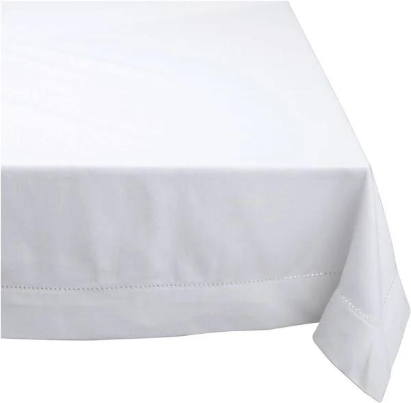 Rans Hemstitch Tablecloth White 205x205cm