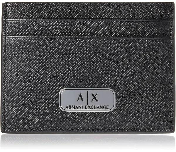 Armani Exchange Men's Card Holder - Black