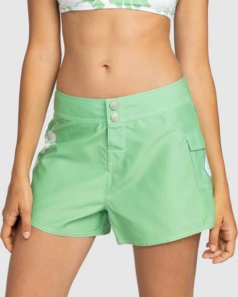 Roxy New Fashion 3 Board Shorts in Zephyr Green XS