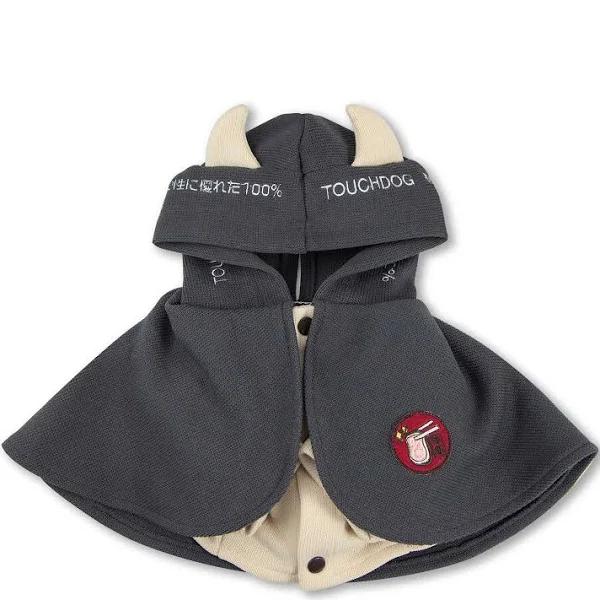 Touchdog Little Demon Cloak Grey S